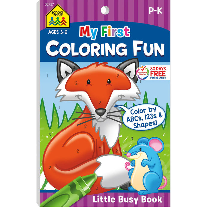 My First Coloring Fun Workbook 02737