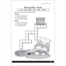 My First Crosswords Preschool Workbook 02739