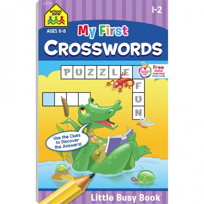 My First Crosswords Preschool Workbook 02739