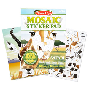 Mosaic Sticker Pad Safari 30160