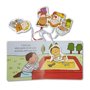 I Love You All Day Long Tether Board Book 31263