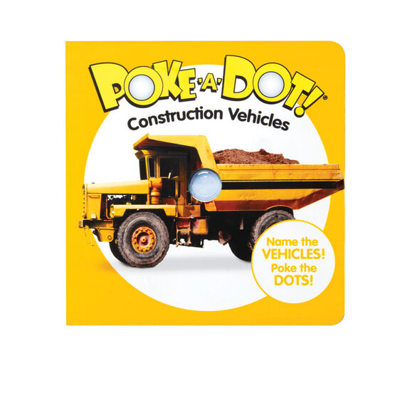 Poke-a-Dot Construction Vehicle Book 31533