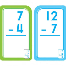 Subtraction 0 to 12 Flash Cards 04007