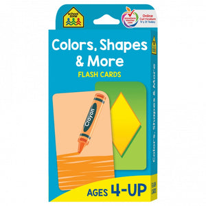 Colors, Shapes, & More Flash Cards 04011