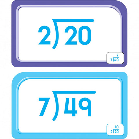 Division 0 to 12 Flash Cards 04017
