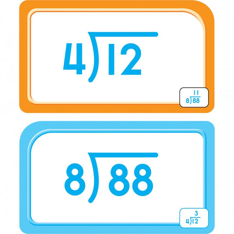 Division 0 to 12 Flash Cards 04017