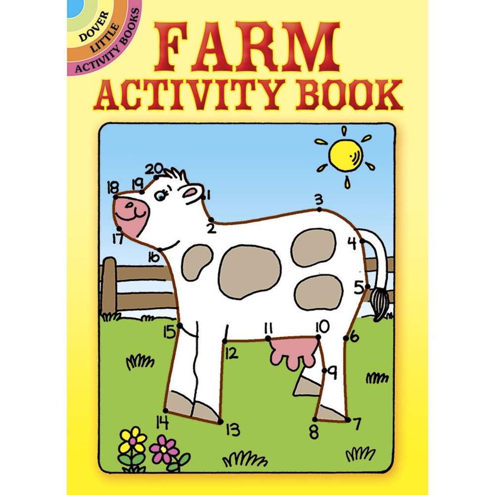 ABC Dot-to-Dot Coloring Pad - Farm from Melissa & Doug - School Crossing