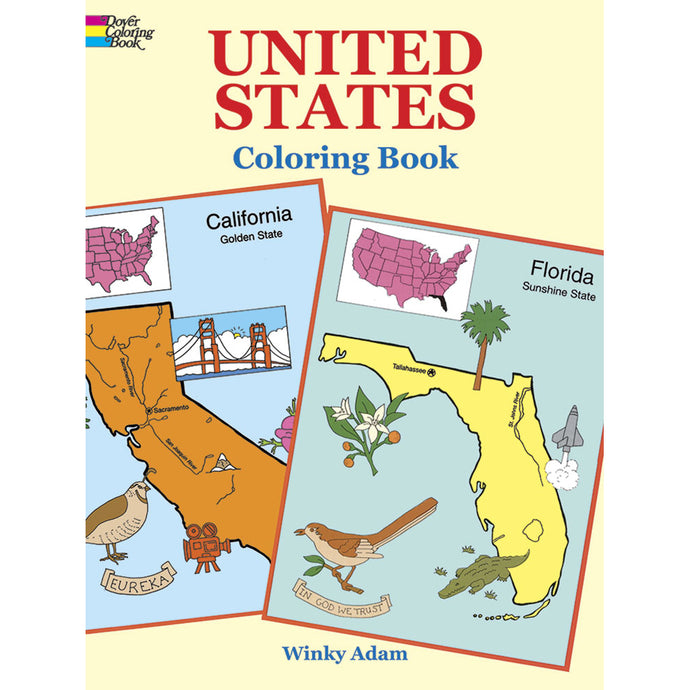 Dover United States Coloring Book