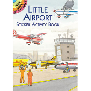 Dover Little Airport Sticker Activity Book