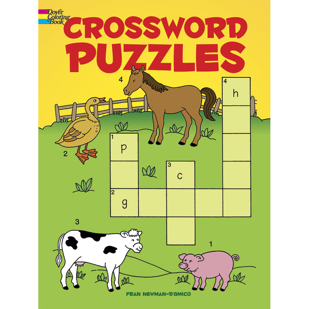 Dover Crossword Puzzles book for children