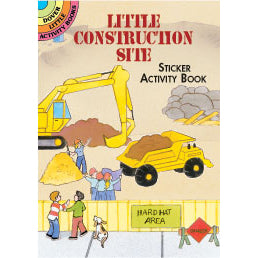 Dover Little Construction Site Sticker Activity Book