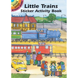 Dover Little Trains Sticker Activity Book