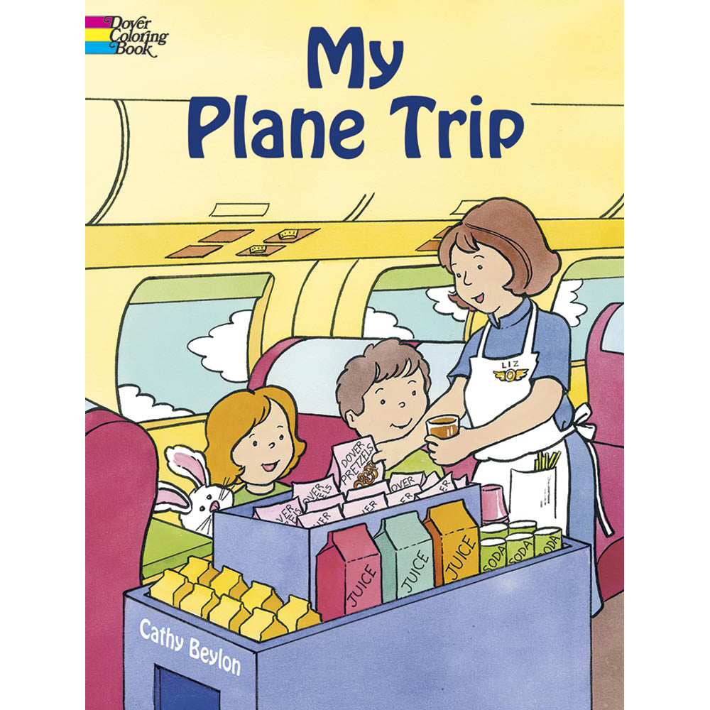 Dover My Plane Trip Coloring Book