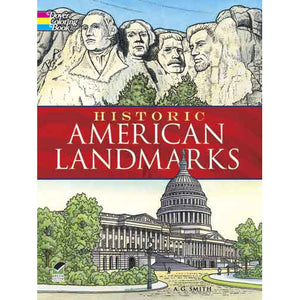 Dover Historic American Landmarks Coloring Book