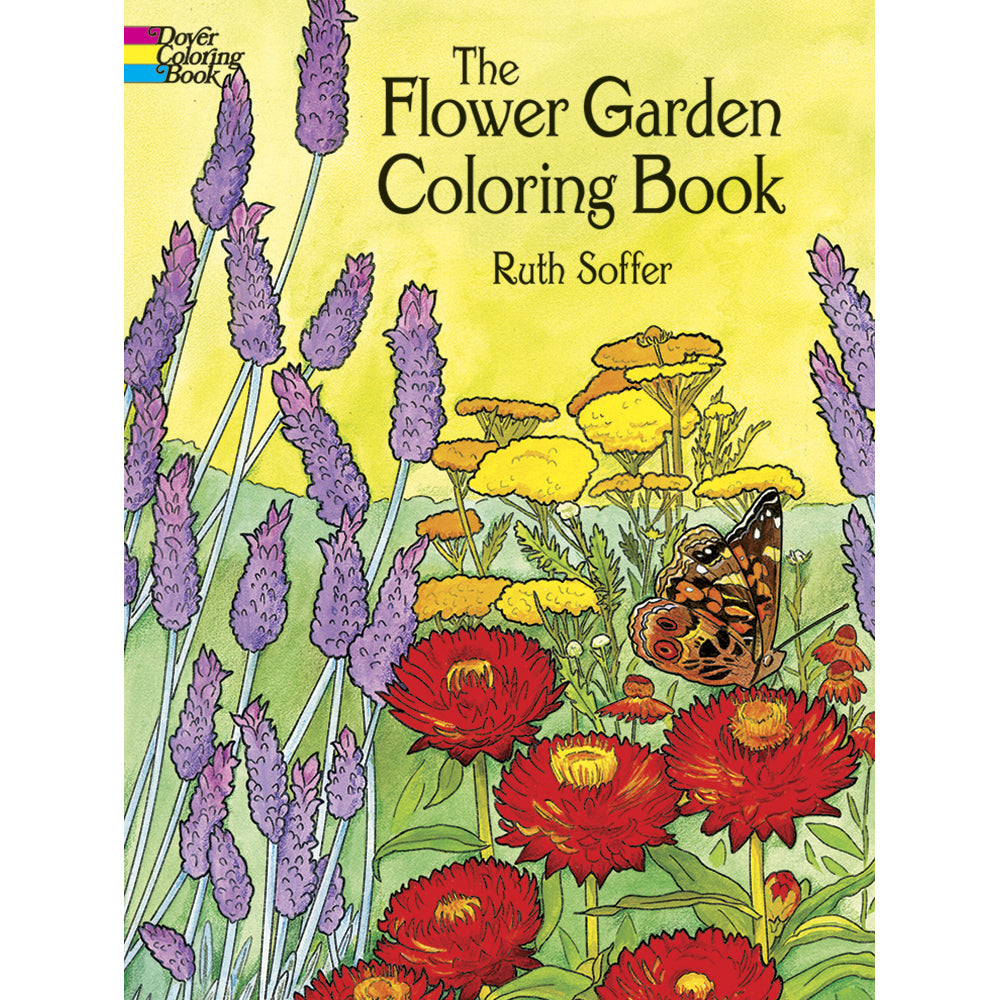 Dover The Flower Garden Coloring Book
