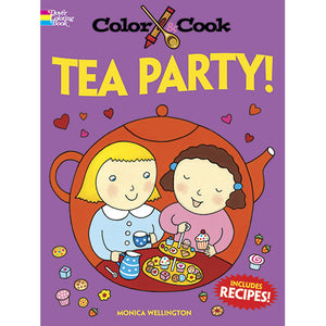 Dover Color & Cook Tea Party! Activity Book
