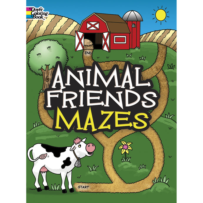 Dover Animal Friends Mazes activity book
