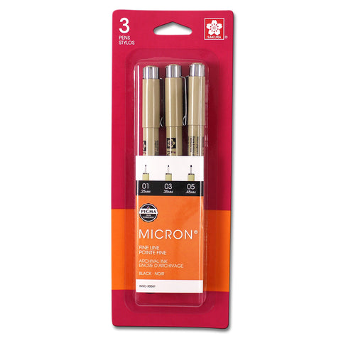 Pigma Micron Pens