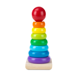 Melissa & Doug Rainbow Stacker Toy