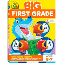 School Zone Big First Grade Workbook front cover

