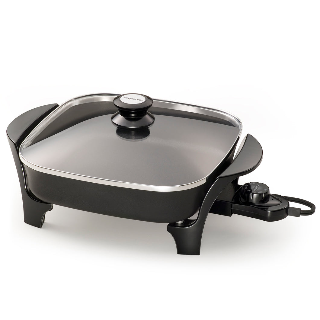 Presto 11-inch Electric Skillet with Glass Lid 06626 – Good's