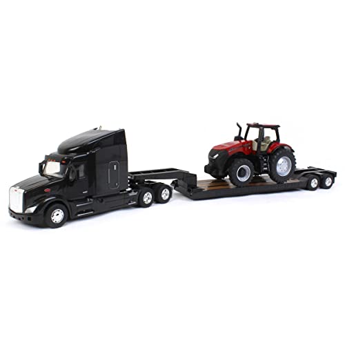 1:32 Scale Peterbilt Truck and Case IH Magnum Tractor 47369