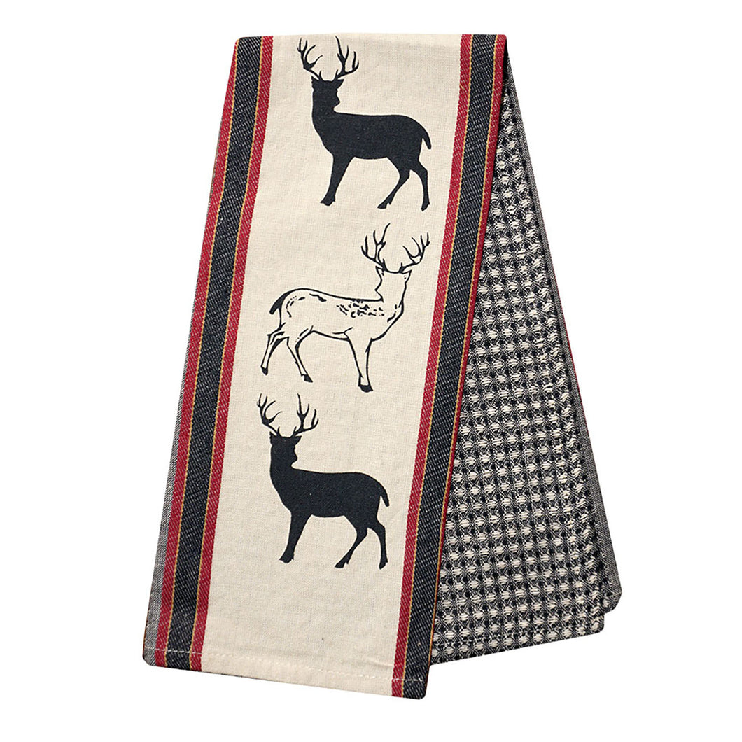 Waffle Weave Deer Kitchen Towel 1024802