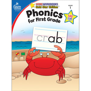 Phonics for First Grade activity book