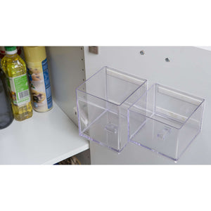 Tape Holding Plastic Containers