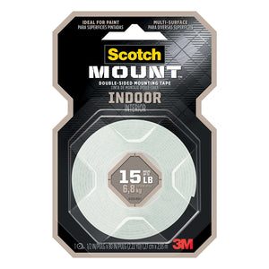 Scotch Mount Double-Sided Indoor Mounting Tape 110H