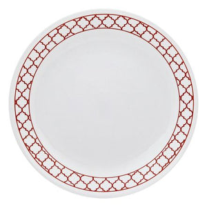 Corelle Crimson Trellis Plate