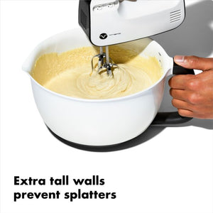 Extra Tall Walls Prevent Splatters
