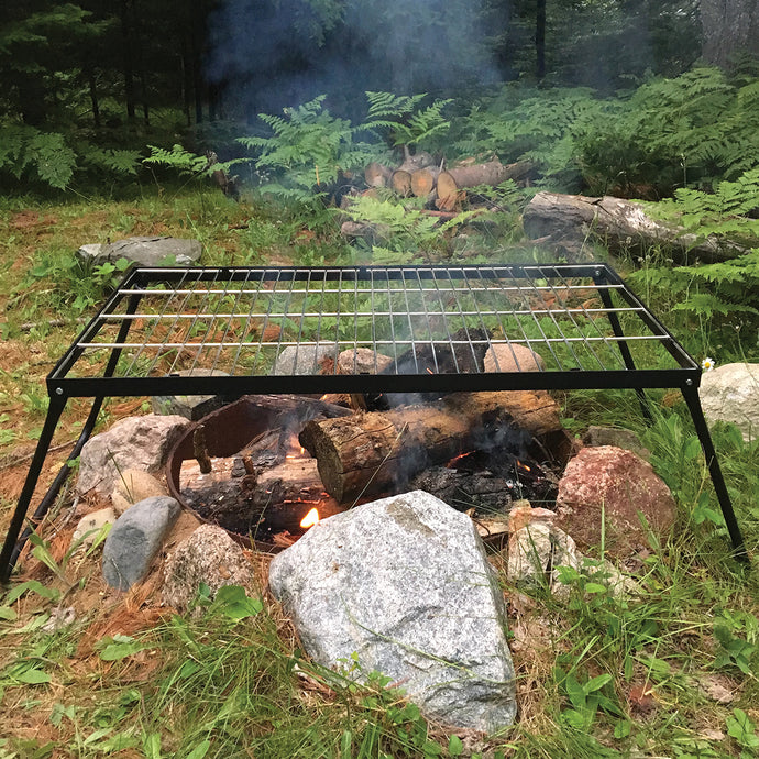 Large folding grill