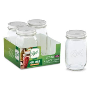 4pk. 16oz. Ball mason jars canning jars with lids