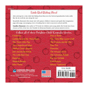 Little Red Riding Hood book back cover