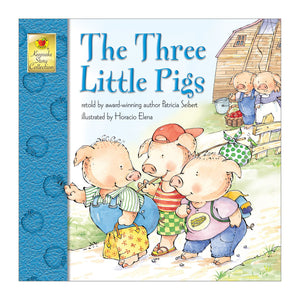 The Three Little Pigs book front cover