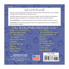Jack & the Beanstalk book back cover