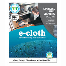 E-Cloth Stainless Steel Cloth Pack 2 Piece 10617