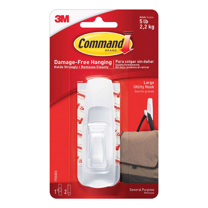 1-Pack Command Large Utility Hooks 17003