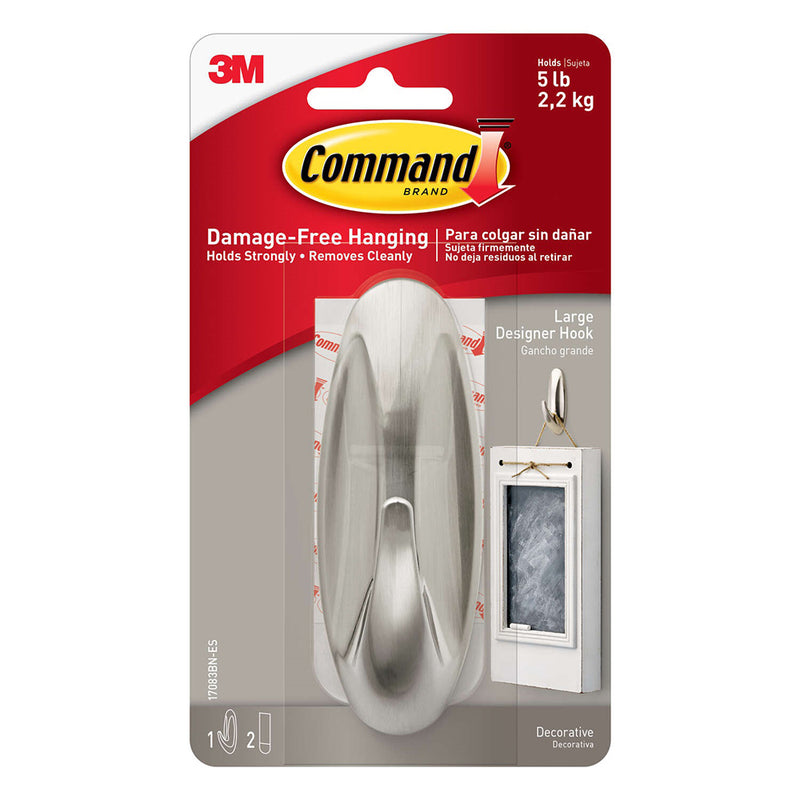  Customer reviews: Command Curtain Rod Hooks for 1/2