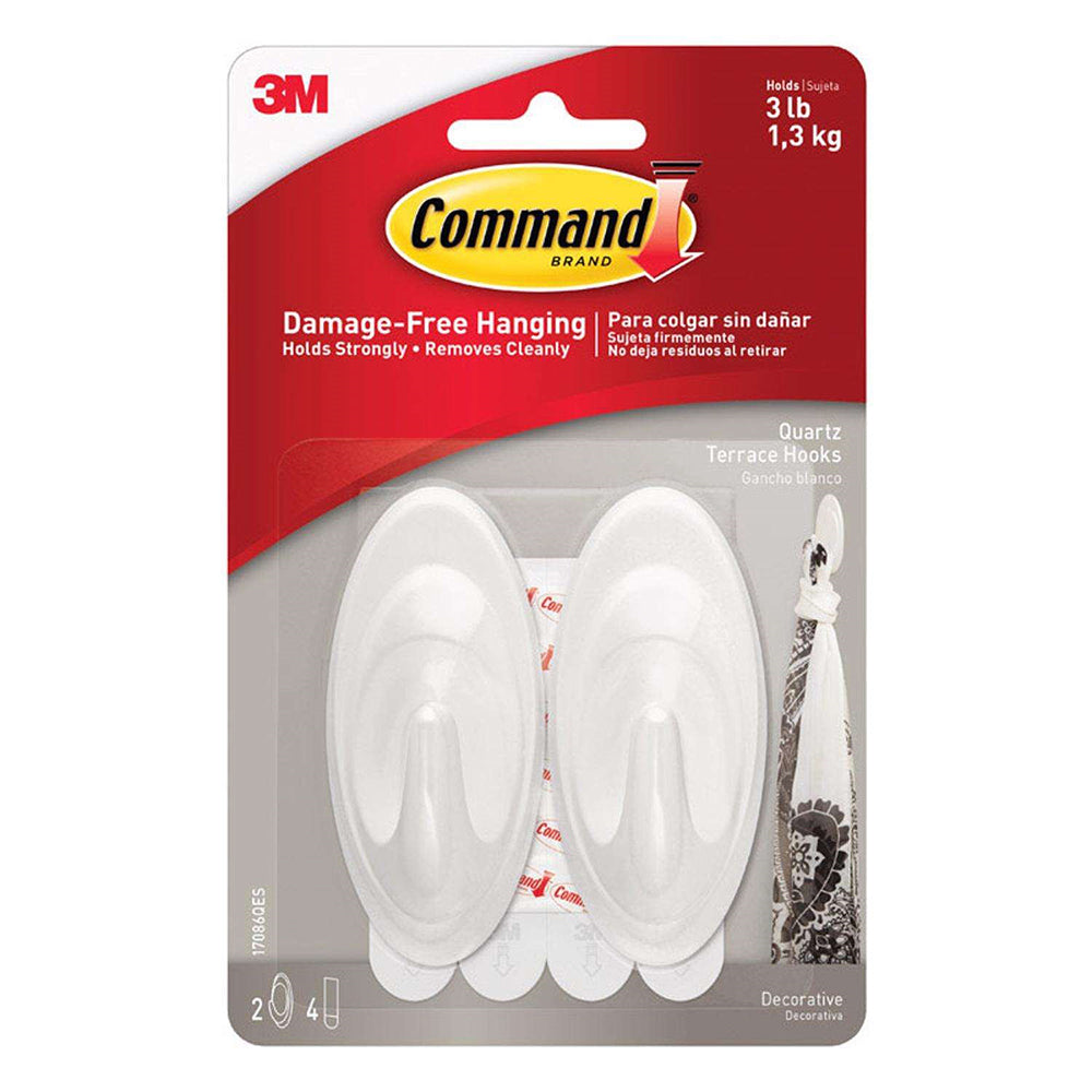 Command Large Wall Hooks, 2 Pack, Matte Black, Organize Damage-Free &  General Purpose Variety Kit, Various Sized Hooks, Wire Hooks, and Picture