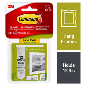 Command Medium Picture Hanging Strips 1720