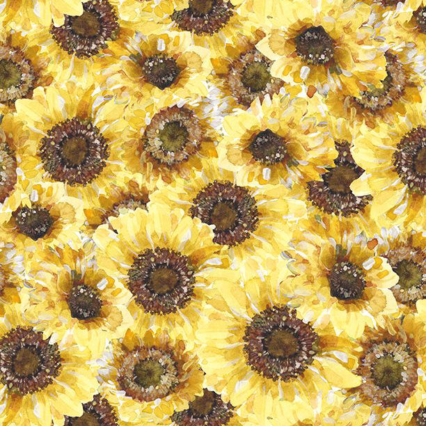 Fall Sunflower Fabric by the yard