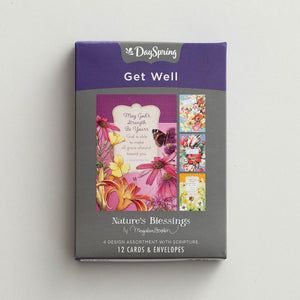 Nature's Blessings Get Well Boxed Cards 18583