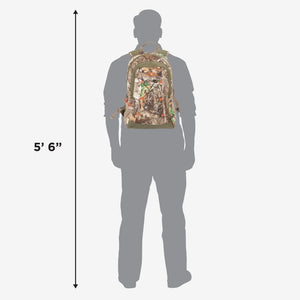 Silhouette of Man Wearing Backpack