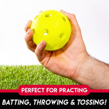 perfect for practicing batting, throwing, and tossing