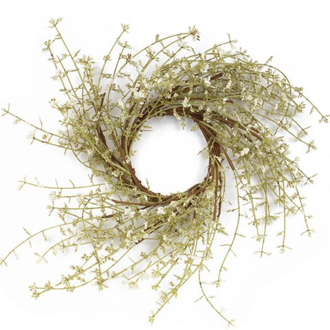 Ivory Wildflower Wreath