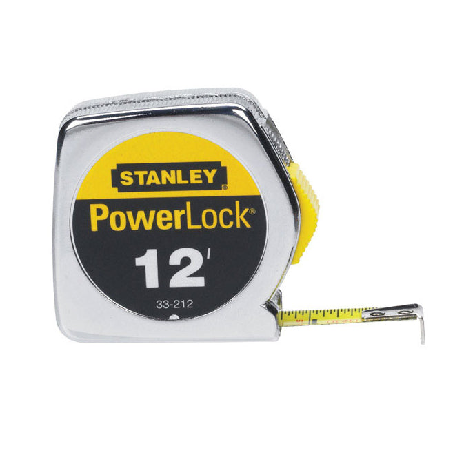 Stanley PowerLock 12 ft. tape measure.