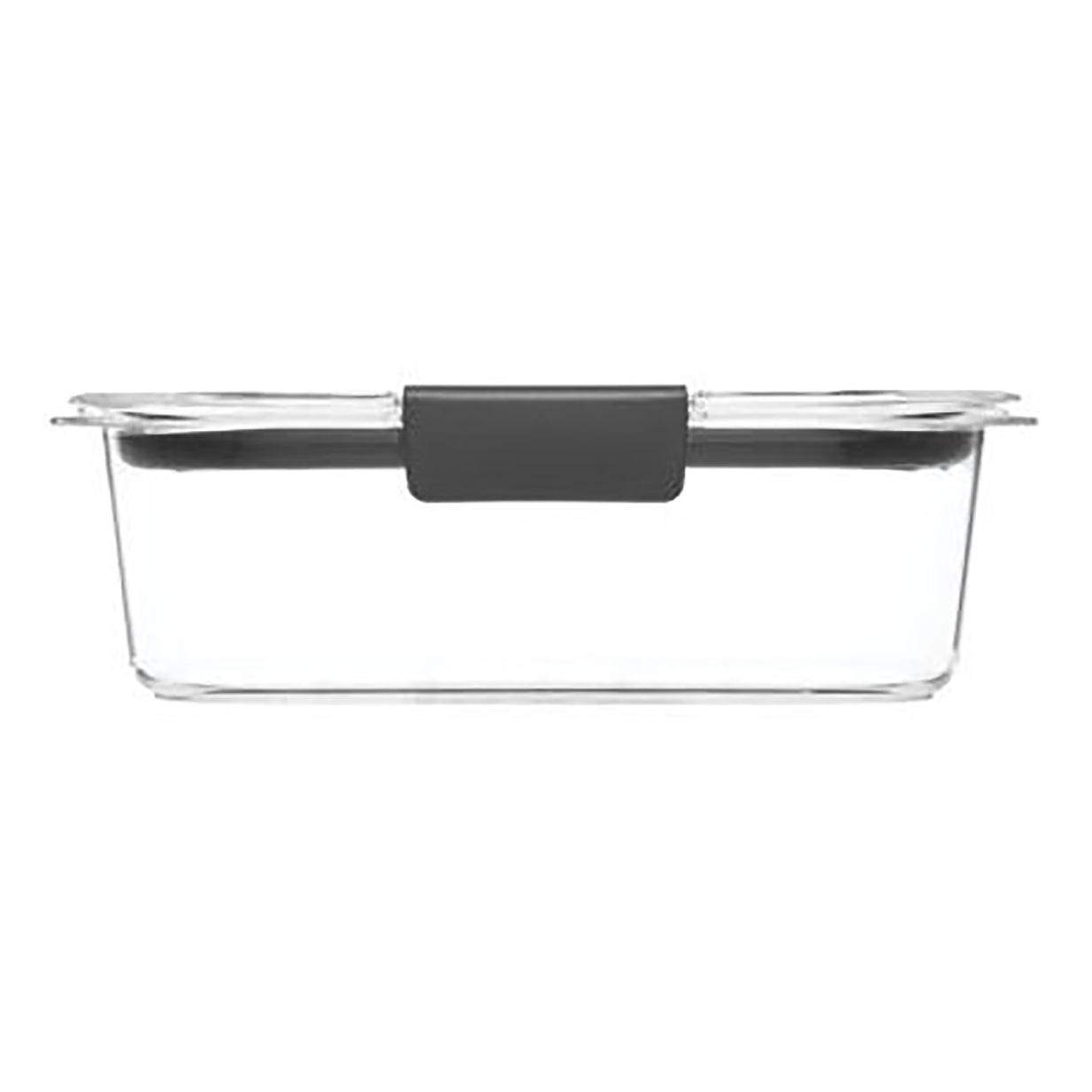 Rubbermaid Brilliance Glass Storage 3.2-Cup Food Containers with Lids, BPA  Free and Leak Proof, Medium, Clear, Pack of 4