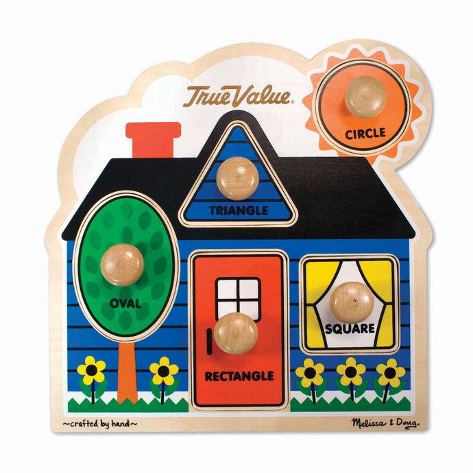 Melissa & Doug Fresh Start Knob Shapes Puzzle